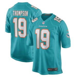 Skylar Thompson Miami Dolphins Nike Game Player Jersey - Aqua- 49Native