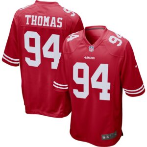 Solomon Thomas San Francisco 49ers Nike Player Game Jersey - Scarlet- 49Native
