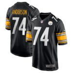 Spencer Anderson Pittsburgh Steelers Nike  Game Jersey -  Black- 49Native