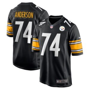 Spencer Anderson Pittsburgh Steelers Nike  Game Jersey -  Black- 49Native