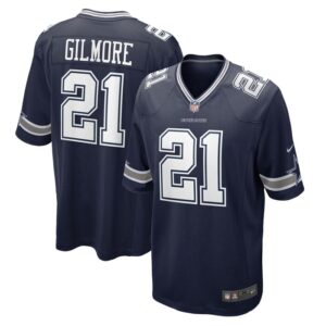 Stephon Gilmore Dallas Cowboys Nike  Game Jersey - Navy- 49Native