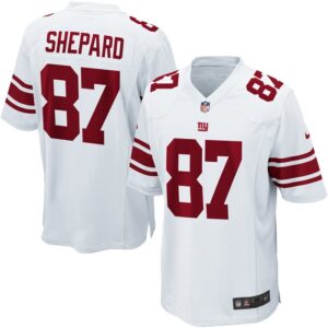 Sterling Shepard New York Giants Nike Game Jersey - White- 49Native