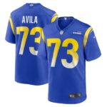Steve Avila Los Angeles Rams Nike Home Game Jersey - Royal- 49Native