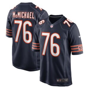 Steve McMichael Chicago Bears Nike  Retired Player Game Jersey -  Navy- 49Native