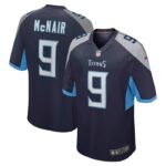 Steve McNair Tennessee Titans Nike Game Retired Player Jersey - Navy- 49Native