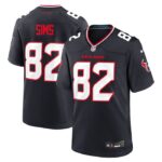 Steven Sims Houston Texans Nike Team Game Jersey -  Navy- 49Native