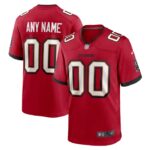 Nike Tampa Bay Buccaneers Custom Game Jersey - Red- 49Native