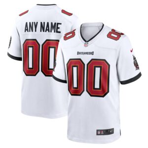 Nike Tampa Bay Buccaneers Custom Game Jersey - White- 49Native