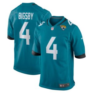 Tank Bigsby Jacksonville Jaguars Nike Game Jersey - Teal- 49Native