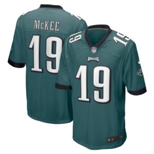 Tanner McKee Philadelphia Eagles Nike Team Game Jersey - Midnight Green- 49Native