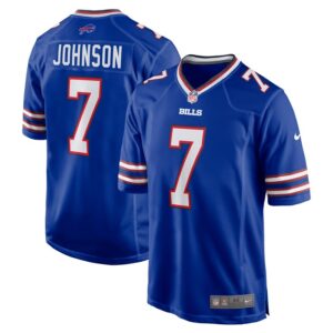 Taron Johnson Buffalo Bills Nike Game Jersey - Royal- 49Native