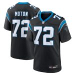 Taylor Moton Carolina Panthers Nike Team Game Jersey - Black- 49Native