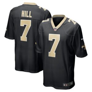 Taysom Hill New Orleans Saints Nike Game Jersey - Black- 49Native