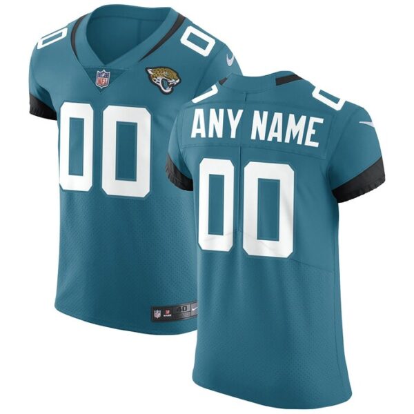 Jacksonville Jaguars Nike Vapor Untouchable Elite Custom Jersey - Teal- 49Native