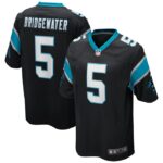 Teddy Bridgewater Carolina Panthers Nike Game Player Jersey - Black- 49Native