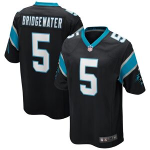 Teddy Bridgewater Carolina Panthers Nike Game Player Jersey - Black- 49Native