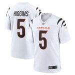 Tee Higgins Cincinnati Bengals Nike  Game Jersey - White- 49Native