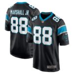 Terrace Marshall Jr. Carolina Panthers Nike 2021 NFL Draft Pick Player Game Jersey - Black- 49Native