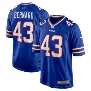 Terrel Bernard Buffalo Bills Nike Game Player Jersey - Royal- 49Native