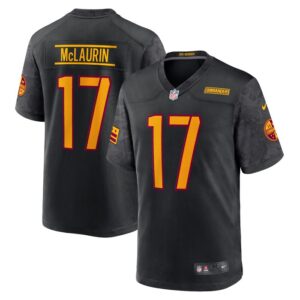 Terry McLaurin Washington Commanders Nike Alternate Game Player Jersey - Black- 49Native