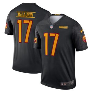 Terry McLaurin Washington Commanders Nike Alternate Legend Jersey - Black- 49Native