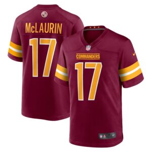 Terry McLaurin Washington Commanders Nike Player Game Jersey - Burgundy- 49Native