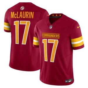 Terry McLaurin Washington Commanders Nike Vapor F.U.S.E. Limited Jersey - Burgundy- 49Native