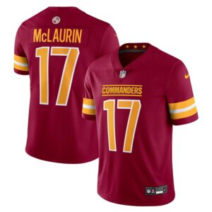 Terry McLaurin Washington Commanders Nike  Vapor Untouchable Limited Jersey - Burgundy- 49Native