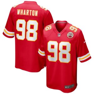 Tershawn Wharton Kansas City Chiefs Nike Game Jersey - Red- 49Native