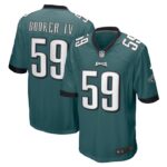 Thomas Booker IV Philadelphia Eagles Nike  Game Jersey - Midnight Green- 49Native