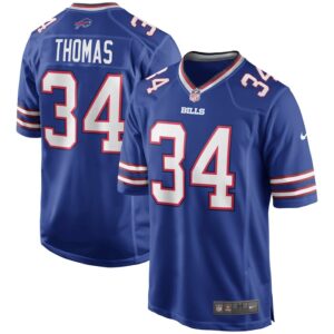 Thurman Thomas Buffalo Bills Nike Game Retired Player Jersey - Royal- 49Native