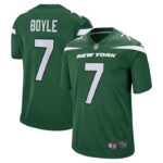 Tim Boyle New York Jets Nike Game Jersey - Gotham Green- 49Native