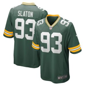T.J. Slaton Green Bay Packers Nike Game Jersey - Green- 49Native