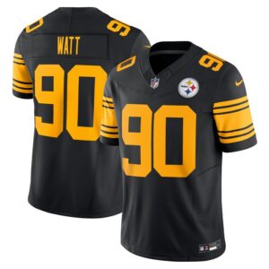 T.J. Watt Pittsburgh Steelers Nike Vapor F.U.S.E. Limited Jersey - Black- 49Native