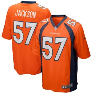 Tom Jackson Denver Broncos Nike Game Retired Player Jersey - Orange- 49Native