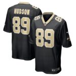 Tommy Hudson New Orleans Saints Nike Team Game Jersey -  Black- 49Native
