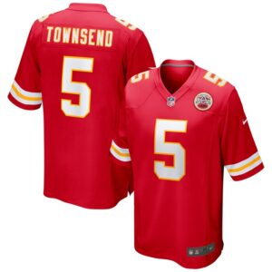 Tommy Townsend Kansas City Chiefs Nike Game Jersey - Red- 49Native