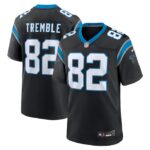 Tommy Tremble Carolina Panthers Nike Team Game Jersey - Black- 49Native