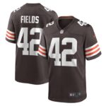 Tony Fields II Cleveland Browns Nike Team Game Jersey -  Brown- 49Native
