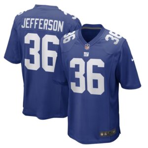 Tony Jefferson New York Giants Nike Game Player Jersey - Royal- 49Native