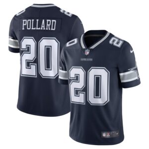 Tony Pollard Dallas Cowboys Nike 2020 Vapor Limited Jersey - Navy- 49Native