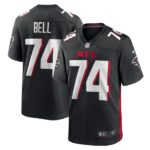 Travis Bell Atlanta Falcons Nike Team Game Jersey -  Black- 49Native