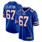Travis Clayton Buffalo Bills Nike Game Jersey -  Royal- 49Native