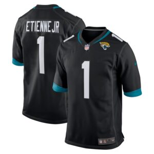 Travis Etienne Jacksonville Jaguars Nike Game Jersey - Black- 49Native