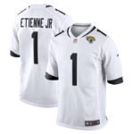 Travis Etienne Jr. Jacksonville Jaguars Nike Game Player Jersey - White- 49Native