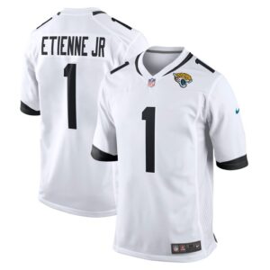 Travis Etienne Jr. Jacksonville Jaguars Nike Game Player Jersey - White- 49Native