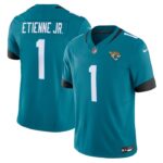 Travis Etienne Jacksonville Jaguars Nike Vapor F.U.S.E. Limited Jersey - Teal- 49Native