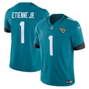 Travis Etienne Jacksonville Jaguars Nike Vapor F.U.S.E. Limited Jersey - Teal- 49Native
