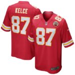 Travis Kelce Kansas City Chiefs Nike Game Jersey - Red- 49Native