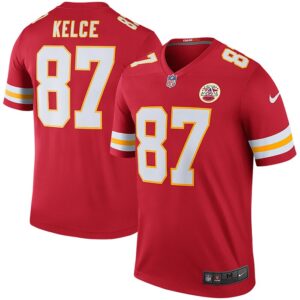 Travis Kelce Kansas City Chiefs Nike Legend Jersey - Red- 49Native